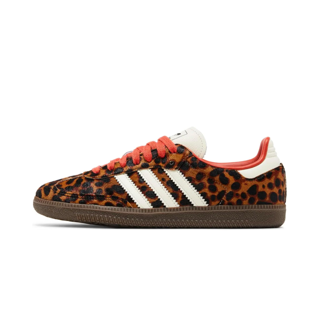Adidas Samba OG Preloved Red Leopard