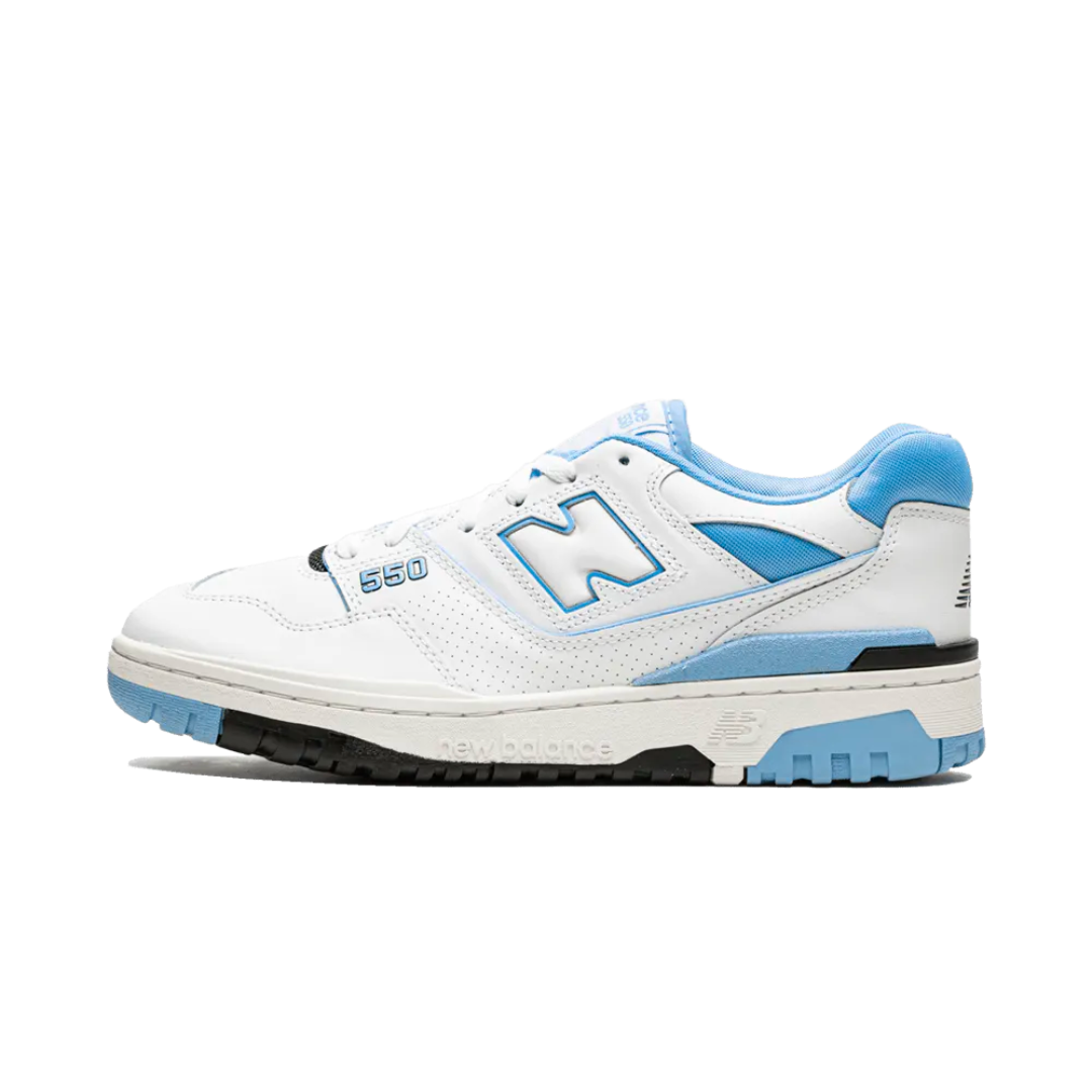 New Balance 550 UNC White University Blue