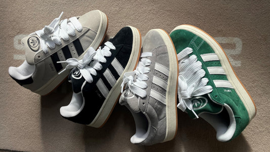 Adidas Campus 00s crystal black / Black / Grey White / Dark Green